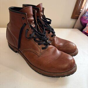 Red Wing Heritage 9016 Beckman Cigar Featherstone Leather Boots Brown 12 Men USA